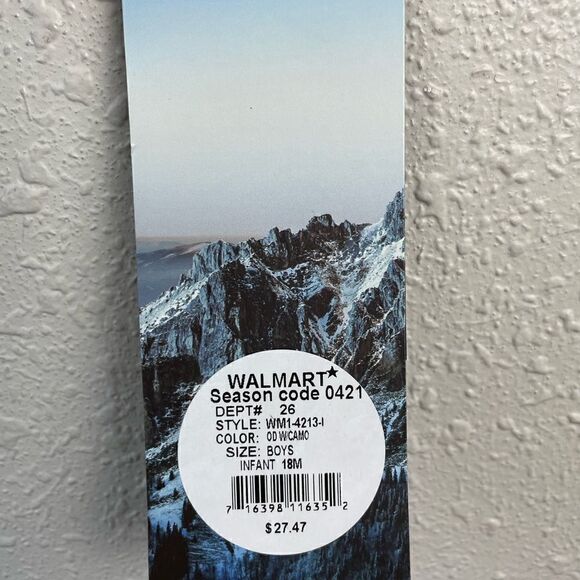 Reversible Camo Hooded Jacket Size Boys 18 Months - Picture 6 of 6